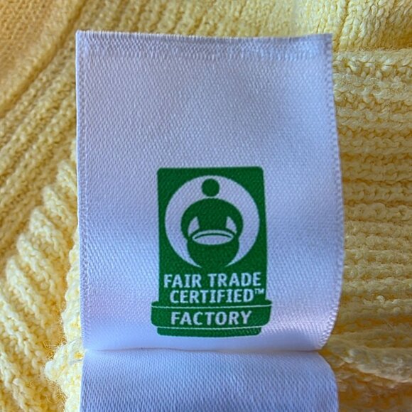 NEW J. Crew Crewcuts Factory Girls XL Sweater Cardigan Yellow V-Neck Button Knit - Picture 8 of 9